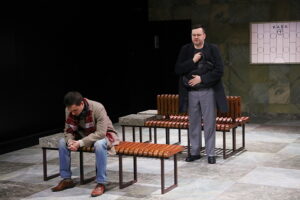 04.02.2026. Kielce. Próba spektaklu „Łatwy sposób na rzucenie palenia” / Fot. Wiktor Taszłow - Radio Kielce