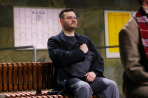 04.02.2026. Kielce. Próba spektaklu „Łatwy sposób na rzucenie palenia” / Fot. Wiktor Taszłow - Radio Kielce