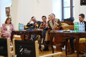 04.02.2026. Kielce. Próba spektaklu „Łatwy sposób na rzucenie palenia” / Fot. Wiktor Taszłow - Radio Kielce