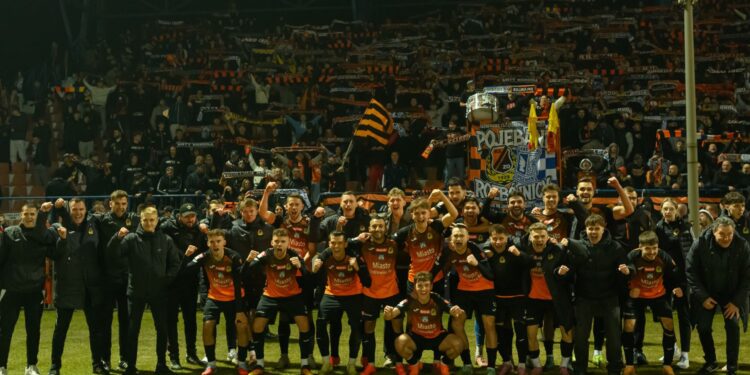 07.03.2026. 21. kolejka Betclic 3. Ligi: KSZO 1929 Ostrowiec - Naprzód Jędrzejów / Fot. Kamil Król - Radio Kielce