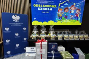 13.02.2026. Rozdanie nagród w konkursie „Odblaskowa szkoła” / Fot. Daniel Czwartosz - Radio Kielce