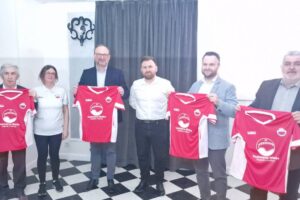 25.02.2026. Kazimierza Wielka. Ppezentacja drużyny Sparta Kazimierza Wielka / Źródło: Gmina Kazimierza Wielka - Facebook