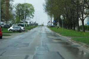 Kielce. Ulica Piekoszowska. Kwiecień 2025 roku / Fot. Jarosław Kubalski - Radio Kielce