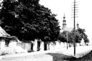 Kielce. Ulica Jana Pawła II. 1926 rok / źródło: fotopolska.eu; zbiory Muzeum Narodowego w Kielcach