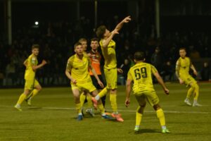 07.03.2026. 21. kolejka Betclic 3. Ligi: KSZO 1929 Ostrowiec - Naprzód Jędrzejów / Fot. Kamil Król - Radio Kielce