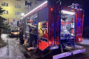 Nocny pożar i ewakuacja ponad 50 osób