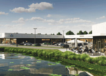 Park handlowy, wizualizacja / Fot. PKB Invest