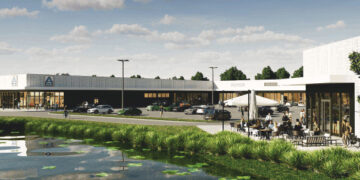 Park handlowy, wizualizacja / Fot. PKB Invest