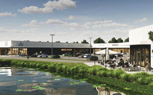 Park handlowy, wizualizacja / Fot. PKB Invest