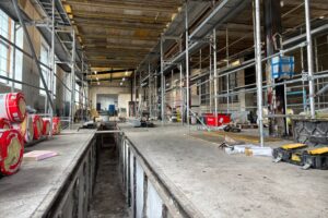 Coraz bliżej powrotu Ciuchci Ponidzie - Radio Kielce 24.02.2026. Jędrzejów. Budowa nowych torowisk oraz modernizacja istniejących stacji „Ciuchci Ponidzie” / Fot. Marcin Marszałek - Radio Kielce