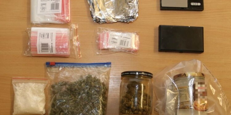 Narkotyki ukryte w zamrażalniku