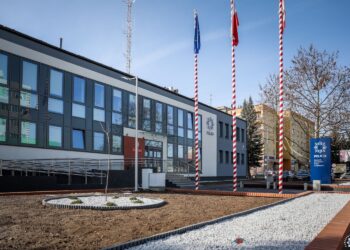 27.02.2026. Opatów. siedziba Komendy Powiatowej Policji w Opatowie / Źródło: policja