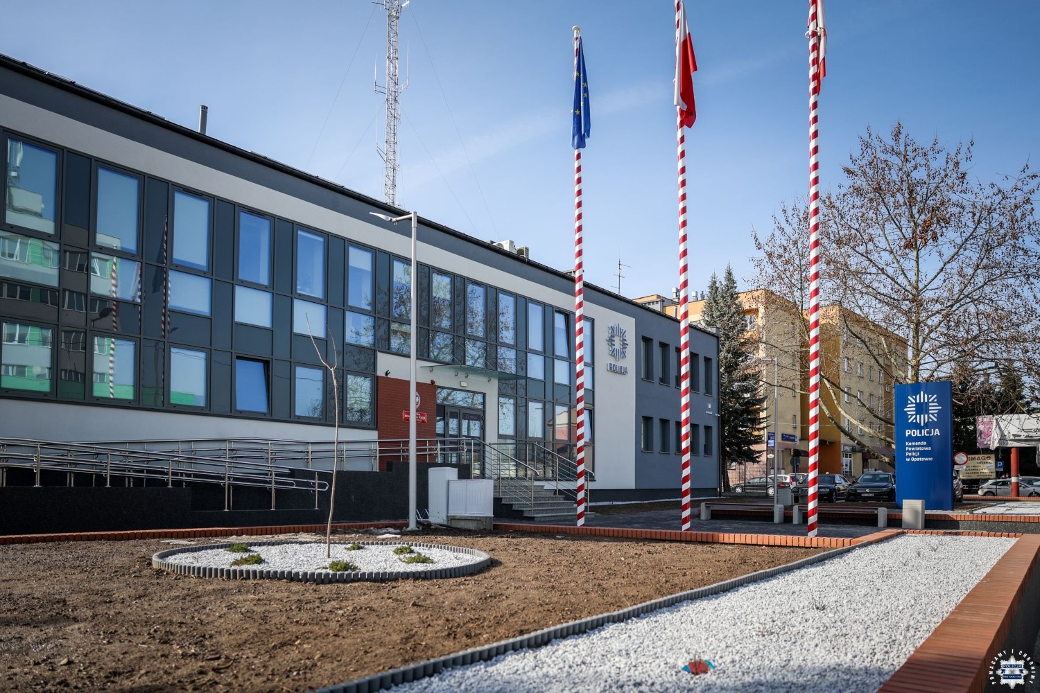 Nowoczesne miejsce pracy opatowskich policjantów