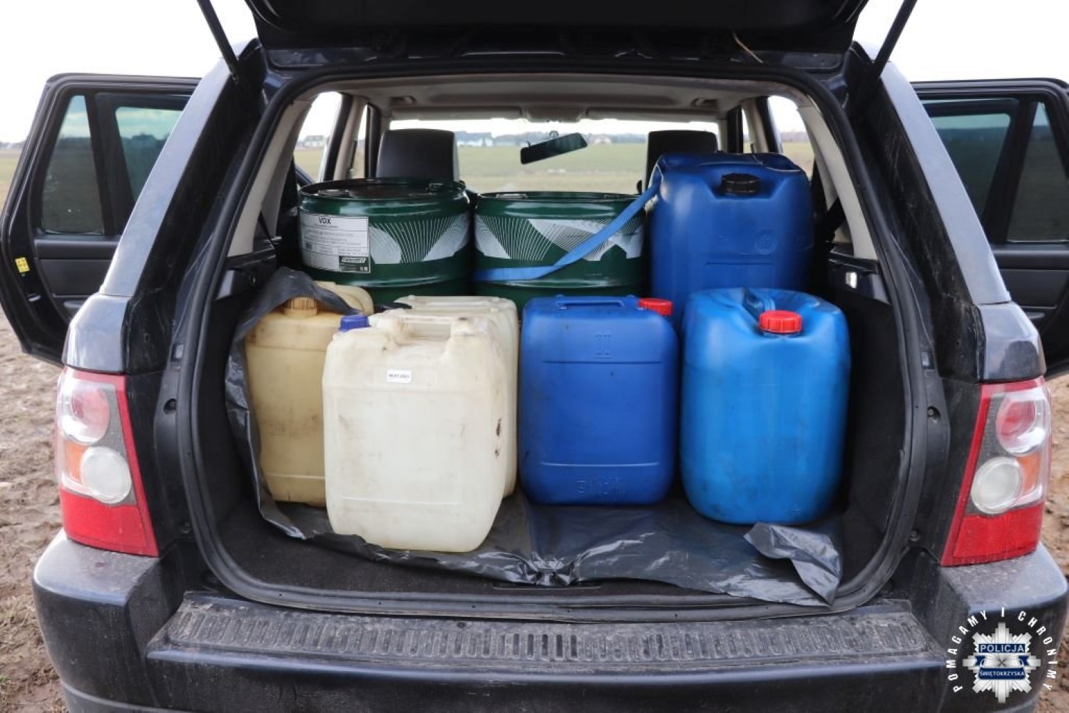 Złodzieje paliwa w rękach policji