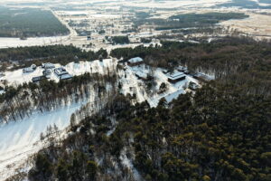 Tokarnia. Muzeum Wsi Kieleckiej zimą - Radio Kielce