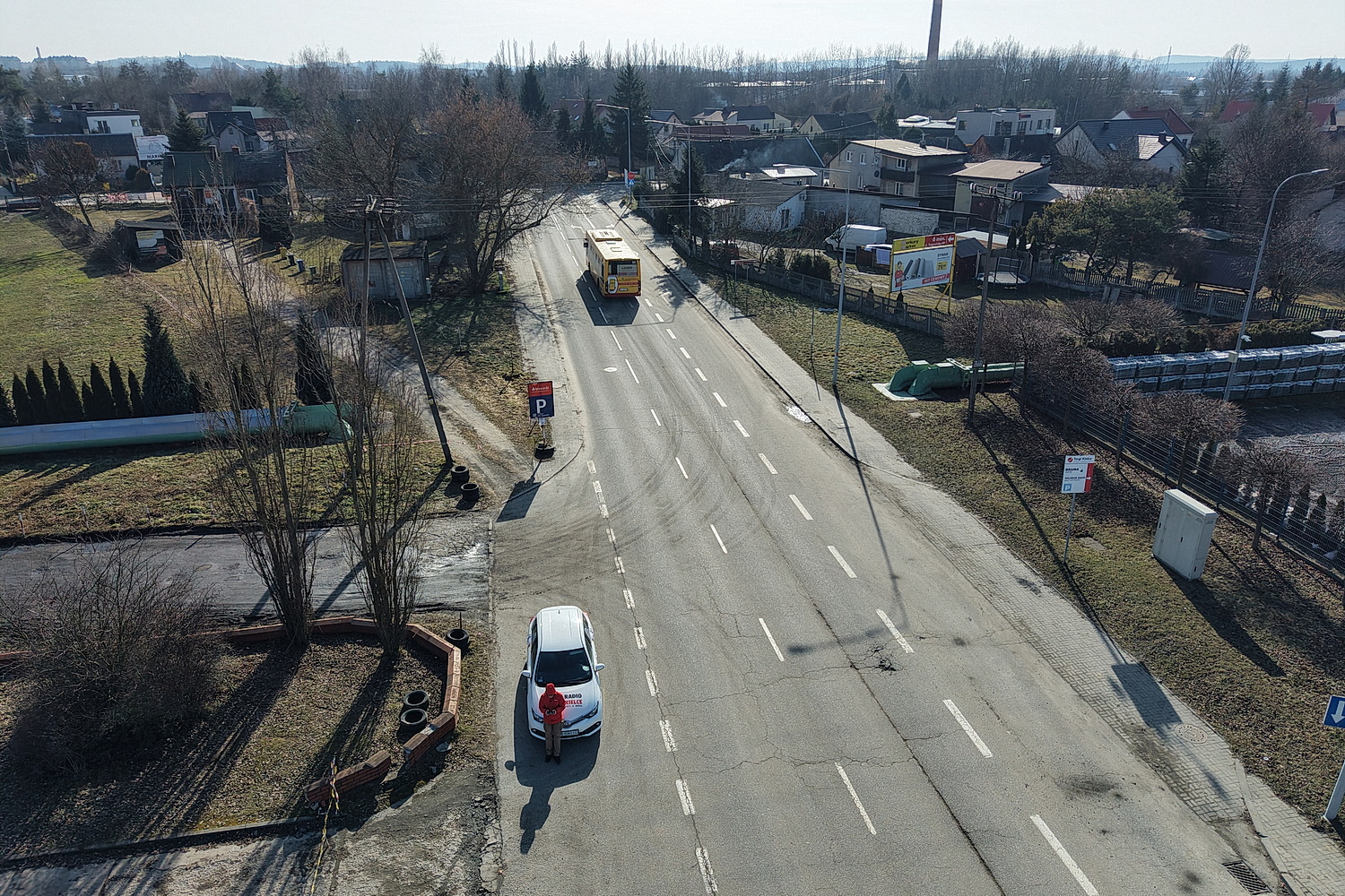 27.02.2026. Kielce. Ulica Zakładowa / Fot. Jarosław Kubalski - Radio Kielce