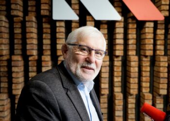 20.02.2026. Radio Kielce. Rozmowa Dnia. Na zdjęciu: Lucjan Pietrzczyk - poseł Koalicji Obywatelskiej / Fot. Piotr Kwaśniewski - Radio Kielce