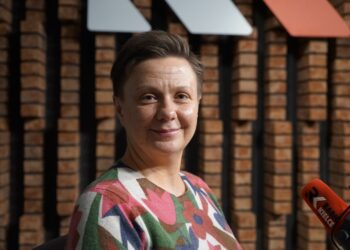 25.02.2026. Radio Kielce. Rozmowa Dnia. Na zdjęciu: dr Aleksandra Kusztal - politolog UJK w Kielcach / Fot. Sebastian Kalwat - Radio Kielce