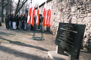 27.02.2026. Końskie. Upamiętnionie zamordowanych przez Urząd Bezpieczeństwa żołnierzy niezłomnych / Fot. Magdalena Galas-Klusek - Radio Kielce