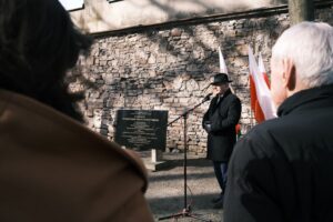 27.02.2026. Końskie. Upamiętnionie zamordowanych przez Urząd Bezpieczeństwa żołnierzy niezłomnych / Fot. Magdalena Galas-Klusek - Radio Kielce