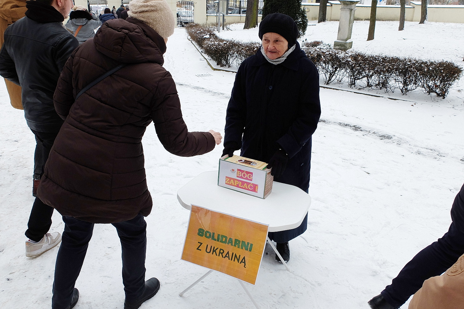 W kościołach trwa zbiórka pieniędzy dla mieszańców Ukrainy