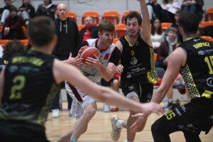 28.03.2026. Kielce. II liga koszykarzy: UJK Kielce - GMS Polaris KKS Tarnowskie Góry / Fot. UJK Kielce