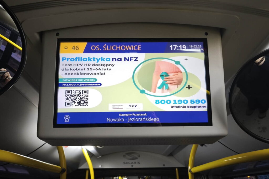 O badaniach profilaktycznych w autobusach komunikacji miejskiej - Radio Kielce
