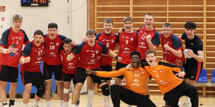 14.02.2026. Kielce. Mecz SMS ZPRP II Kielce - Acana Moto-Jelcz Oława / Fot. Paulina Ozga