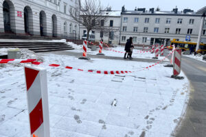 04.02.2026. Kielce. Plac Konstytucji 3 Maja / Fot. Wiktor Taszłow - Radio Kielce