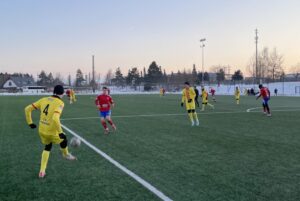 31.01.2026. Nowiny. Sparing: Korona II Kielce - Raków II Częstochowa / Fot. Kamil Król - Radio Kielce