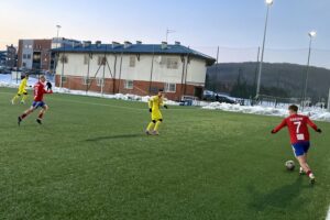 31.01.2026. Nowiny. Sparing: Korona II Kielce - Raków II Częstochowa / Fot. Kamil Król - Radio Kielce