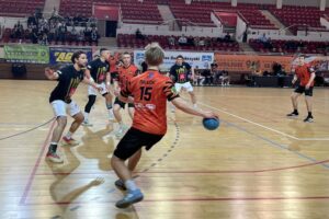 31.01.2026. Ostrowiec Św. I liga piłki ręcznej: KSZO Ostrowiec - Handball Pałac Tarnów / Fot. Kamil Król - Radio Kielce