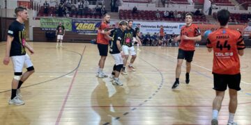 31.01.2026. Ostrowiec Św. I liga piłki ręcznej: KSZO Ostrowiec - Handball Pałac Tarnów / Fot. Kamil Król - Radio Kielce