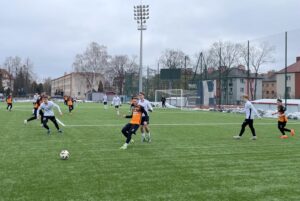 14.02.2026. Ostrowiec Św. Sparing: KSZO - Ząbkovia Ząbki / Fot. Kamil Król - Radio Kielce