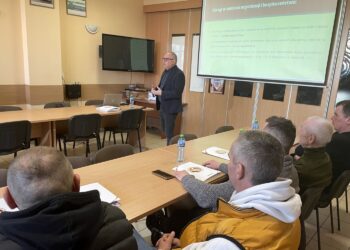 Kielce. Szkolenie dla koordynatorów ds. bezpieczeństwa oraz spikerów / Fot. Kamil Król - Radio Kielce