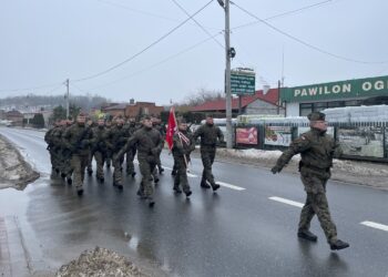 Podążali szlakiem powstańców styczniowych w hołdzie poległym w bitwie pod Słupczą