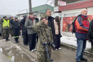 07.02.2026. Sandomierz. Marsz Szlakiem Puławiaków - Powstańców Styczniowych / Fot. Grażyna Szlęzak-Wójcik - Radio Kielce