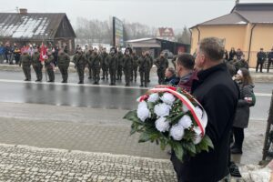 07.02.2026. Sandomierz. Marsz Szlakiem Puławiaków - Powstańców Styczniowych / Fot. Grażyna Szlęzak-Wójcik - Radio Kielce