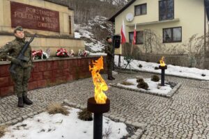 07.02.2026. Sandomierz. Marsz Szlakiem Puławiaków - Powstańców Styczniowych / Fot. Grażyna Szlęzak-Wójcik - Radio Kielce