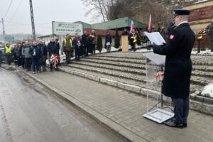 07.02.2026. Sandomierz. Marsz Szlakiem Puławiaków - Powstańców Styczniowych / Fot. Grażyna Szlęzak-Wójcik - Radio Kielce