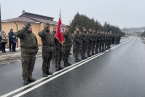 07.02.2026. Sandomierz. Marsz Szlakiem Puławiaków - Powstańców Styczniowych / Fot. Grażyna Szlęzak-Wójcik - Radio Kielce