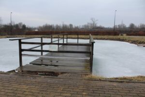 10.02.2026. Kije. Zbiorniki wodne / Fot. Marta Gajda-Kruk - Radio Kielce