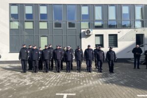 27.02.2026. Opatów. Otwarcie Komendy Powiatowej Policji w Opatowie / Fot. Grażyna Szlęzak-Wójcik - Radio Kielce