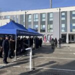 27.02.2026. Opatów. Otwarcie Komendy Powiatowej Policji w Opatowie / Fot. Grażyna Szlęzak-Wójcik - Radio Kielce