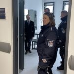 27.02.2026. Opatów. Otwarcie Komendy Powiatowej Policji w Opatowie / Fot. Grażyna Szlęzak-Wójcik - Radio Kielce