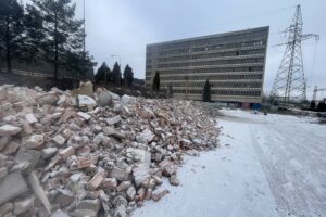 09.02.2026. Kielce. Teren dawnego zakaładu Chemar / Fot. Jarosław Kubalski - Radio Kielce