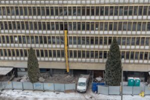 09.02.2026. Kielce. Teren dawnego zakaładu Chemar / Fot. Jarosław Kubalski - Radio Kielce