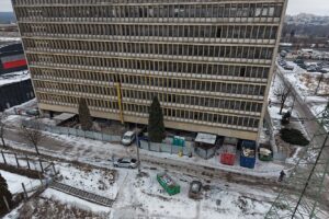 09.02.2026. Kielce. Teren dawnego zakaładu Chemar / Fot. Jarosław Kubalski - Radio Kielce