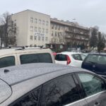 10.02.2026. Kielce. Parking u zbiegu ulic Kościuszki i al. IX Wieków Kielc / Fot. Jarosław Kubalski - Radio Kielce