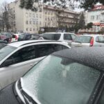 10.02.2026. Kielce. Parking u zbiegu ulic Kościuszki i al. IX Wieków Kielc / Fot. Jarosław Kubalski - Radio Kielce